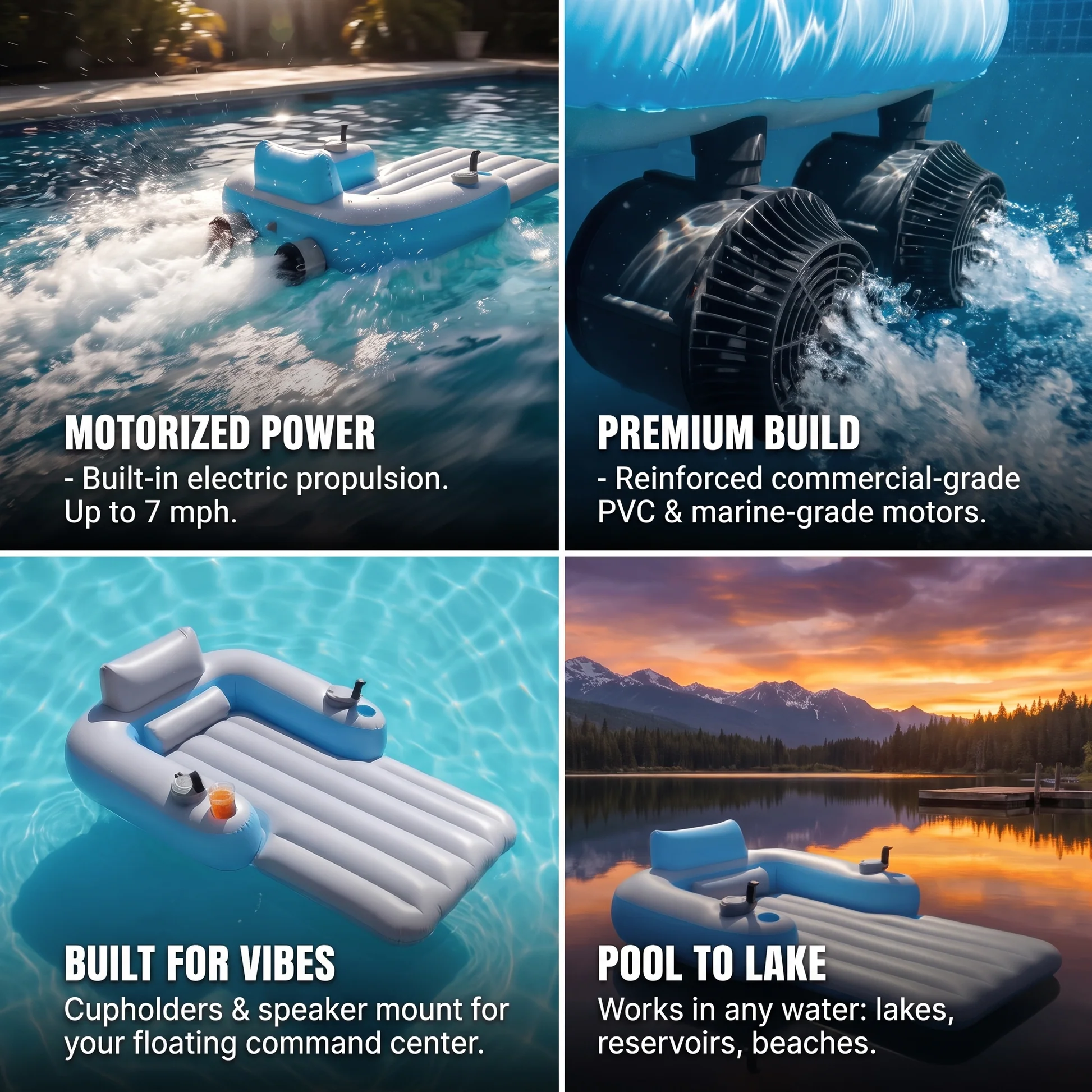 WellenSplash™ Motorized Float